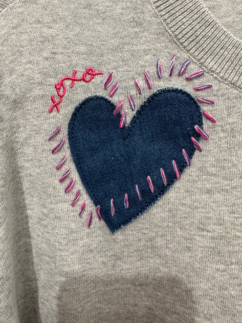 White stuff confetti outlet heart jumper