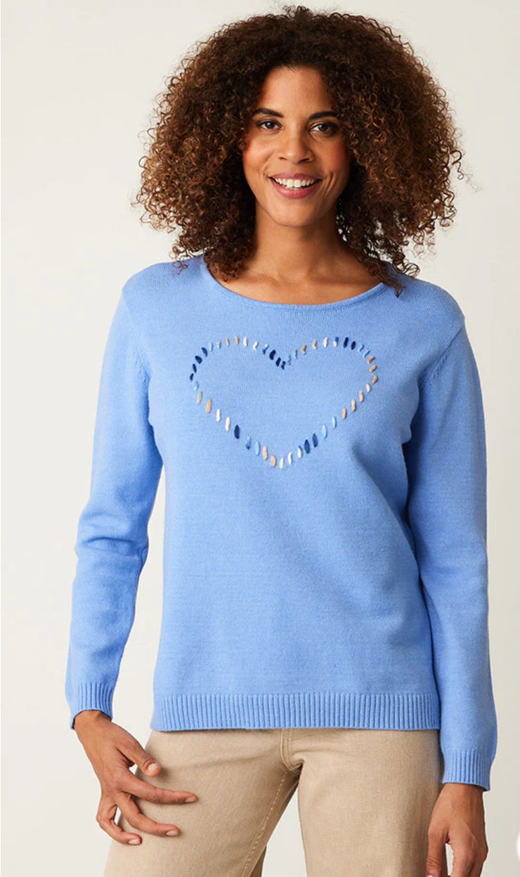 Maryam Heart Sweater