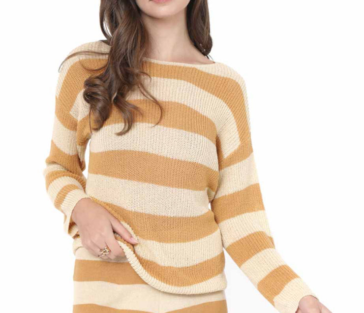 Serena Striped Sweater