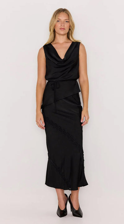 Momento Cowl Neck Top