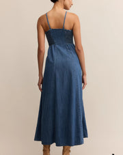 Angel Eyes Denim Midi