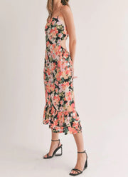 Scenic Beauty Cutout Midi Dress