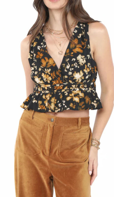 With Ease Peplum Top