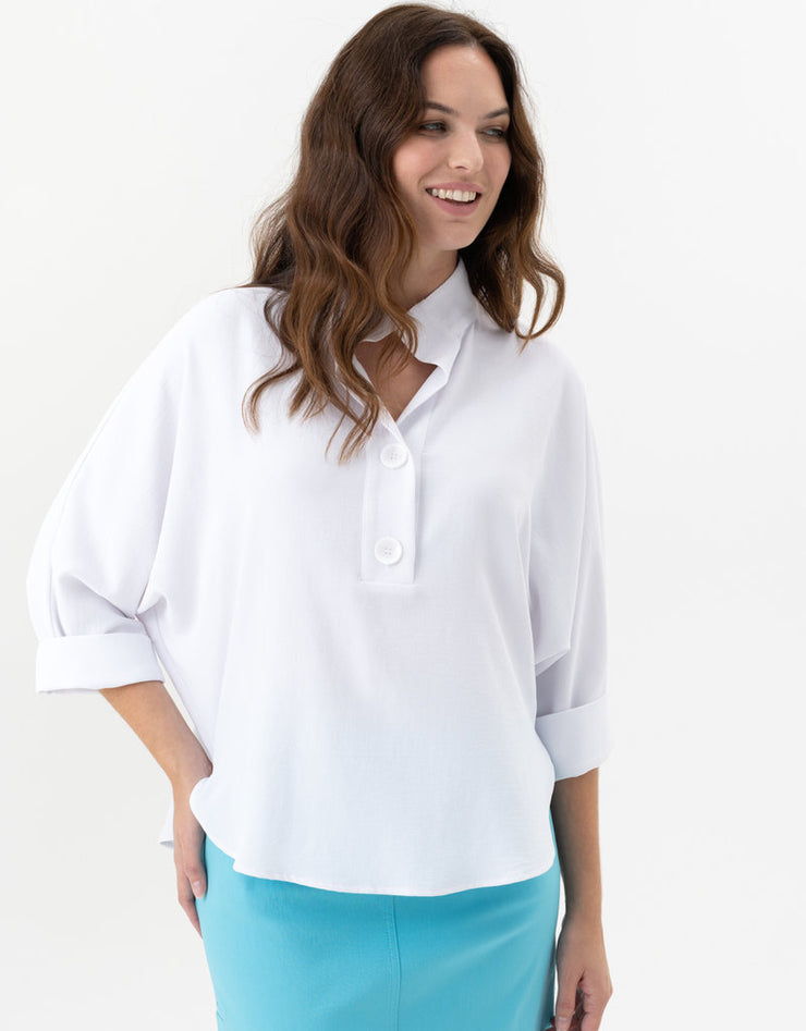 Large Button Blouse