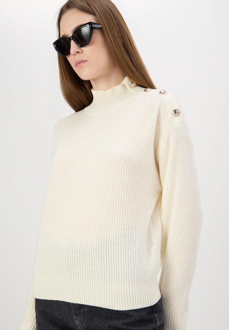 Zylee Mock Neck