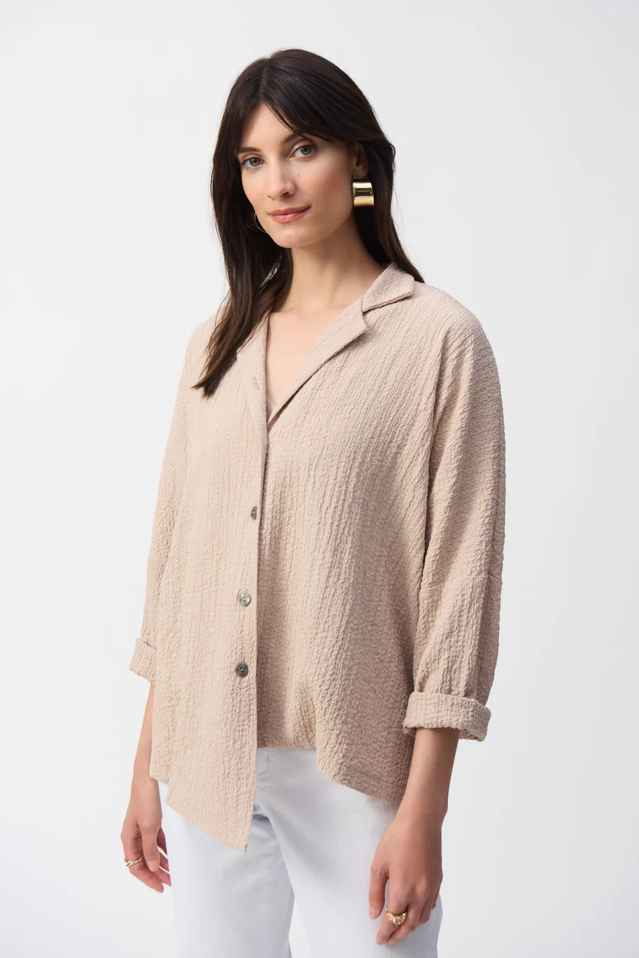 Joseph Ribkoff - Signature Silky Knit And Guipure Wide Leg