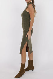 On the Path Turtleneck Dress