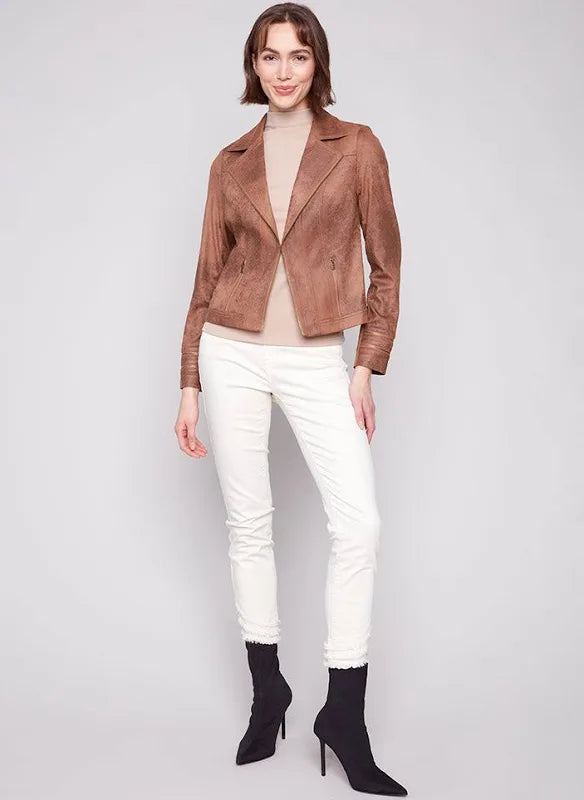 Vintage Faux Leather Jacket