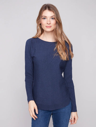 Boat Neck Long Sleeves