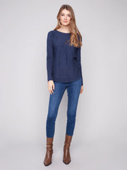 Boat Neck Long Sleeves