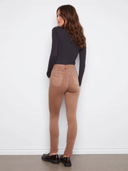 Cuffed Hem Twill Pants