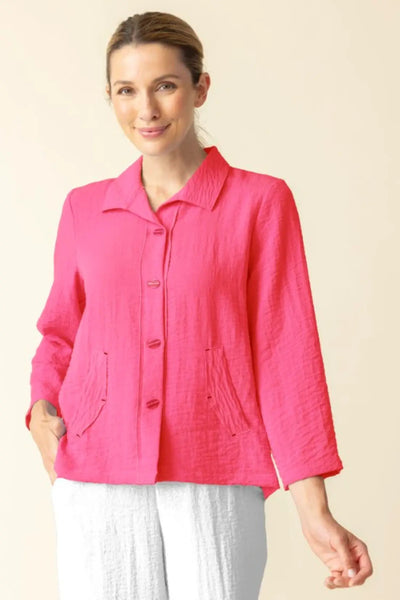 H30649 Pleat Back Jacket