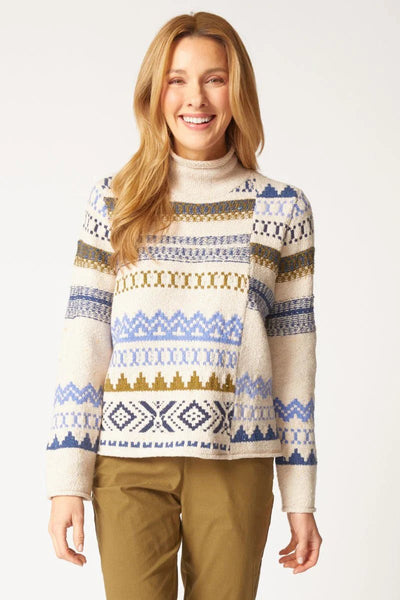 H89720 snowdrift Sweater