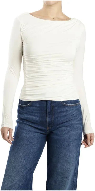 LS Shirring Maisie
