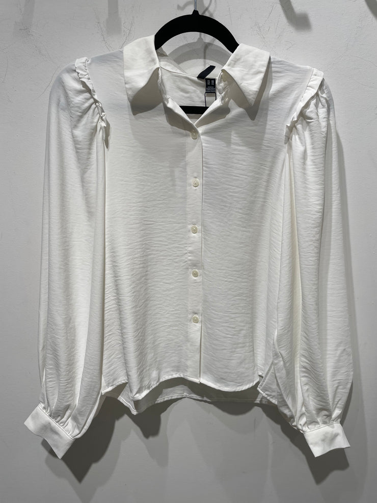 Mani LS Frill Shirt