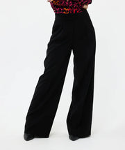 Trousers High Waist Wide City