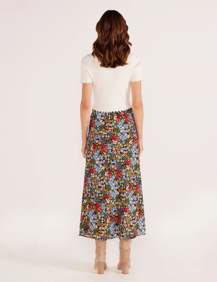 Josie Bias Midi Skirt