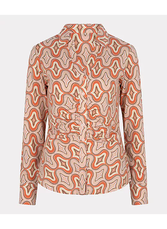 Groovy gathering blouse