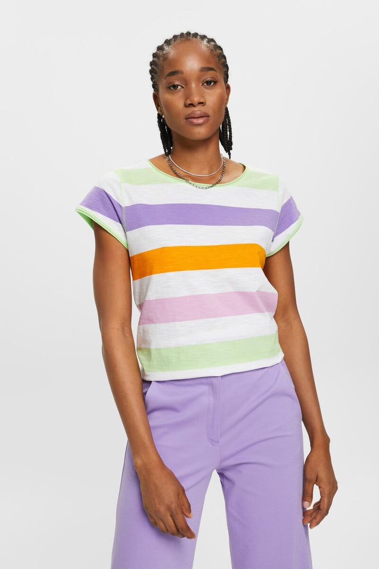 Multi striped tee