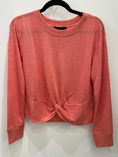 Apricot Knotted Tee